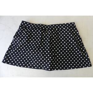 Lands' End Polka Dot Swim Skirt Size 8P Vacation Summer Pool Bottoms Never Worn